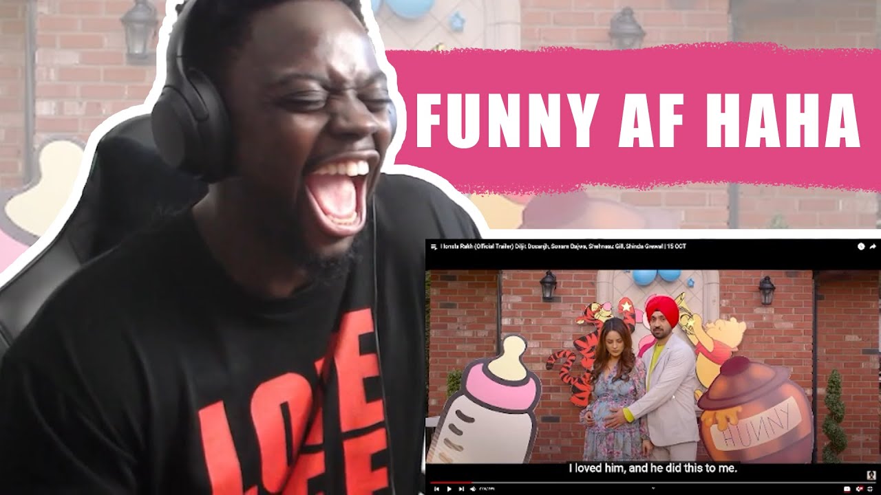 Honsla Rakh (Official Trailer) REACTION!!!