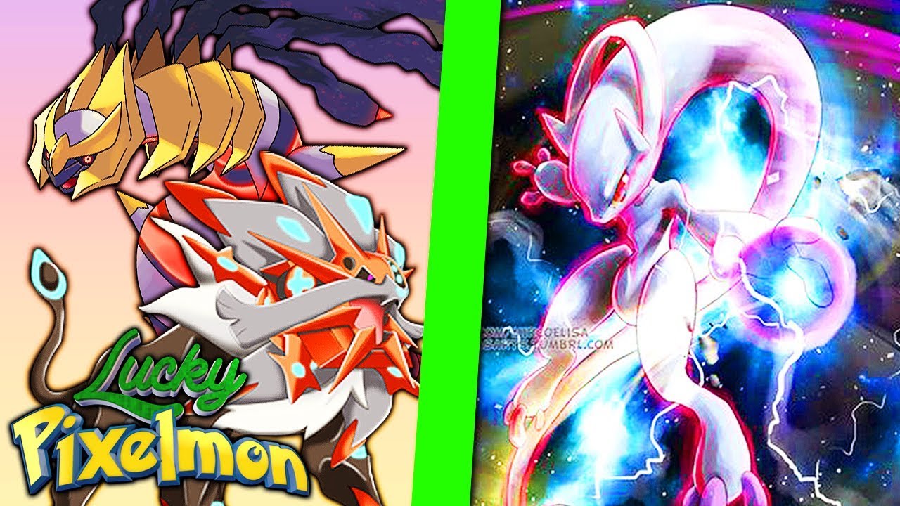 Minecraft Lucky Pixelmon - MEGA MEWTWO Y vs SOLGALEO E GIRATINA ! ACONTECEU O IMPOSSÍVEL !!