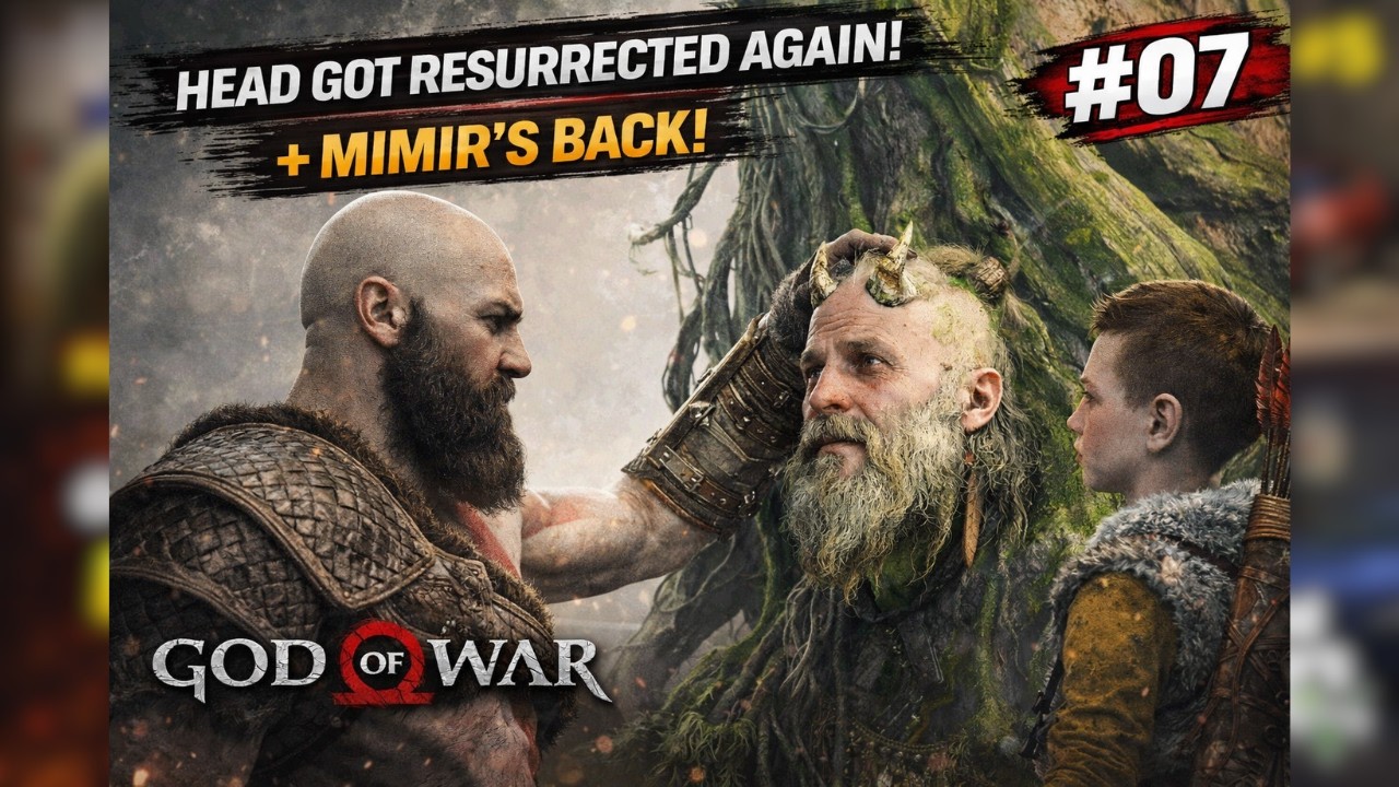 Head Got Resurrected Again - Mimir | God Of War Episode 7
