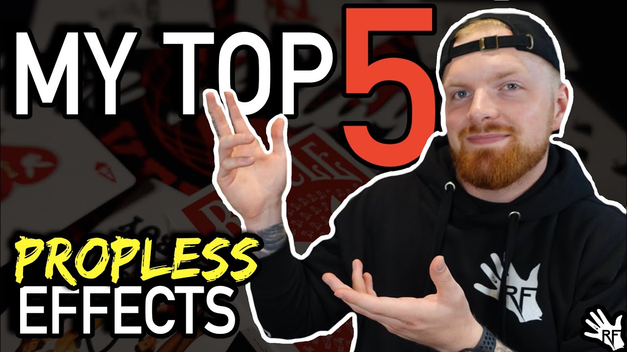 My Top 5 PROPLESS Mentalism Effects + PERFORMANCES (Review)
