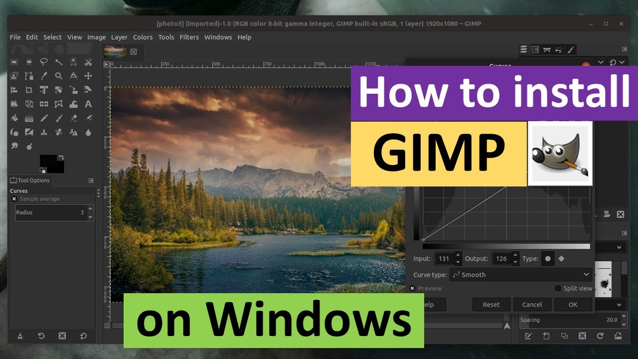 How to Install GIMP on Windows