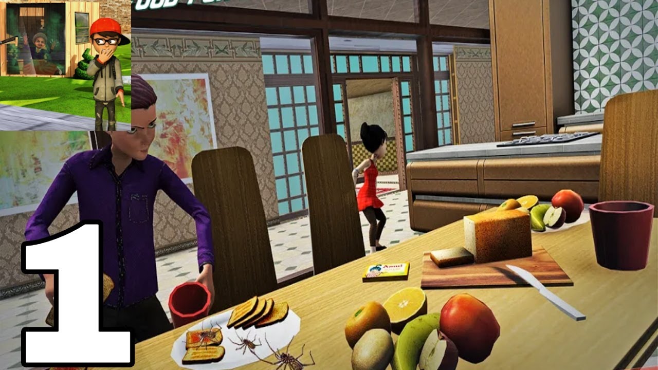 Crazy Scary School Teacher 2021: Creepy Games 3D Level 1, 2 & 3 Gameplay Walkthrough Part 1