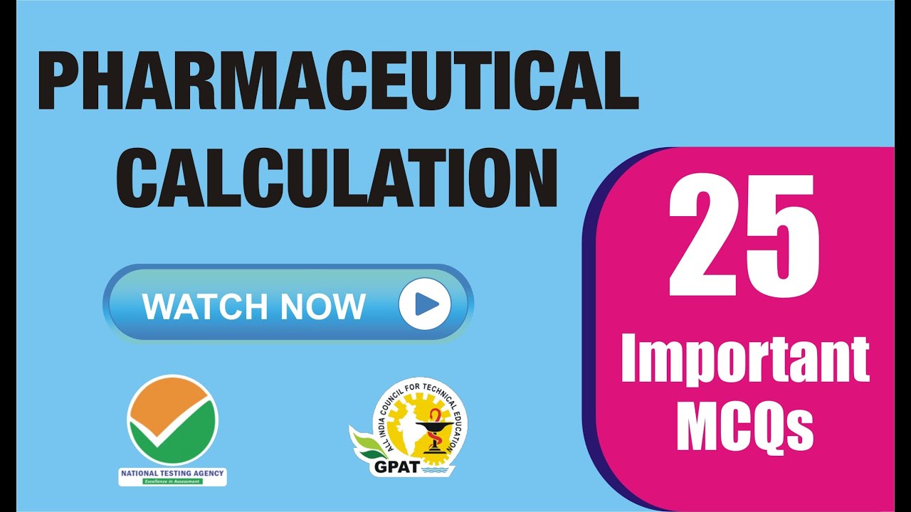 PHARMACEUTICAL CALCULATION MCQs