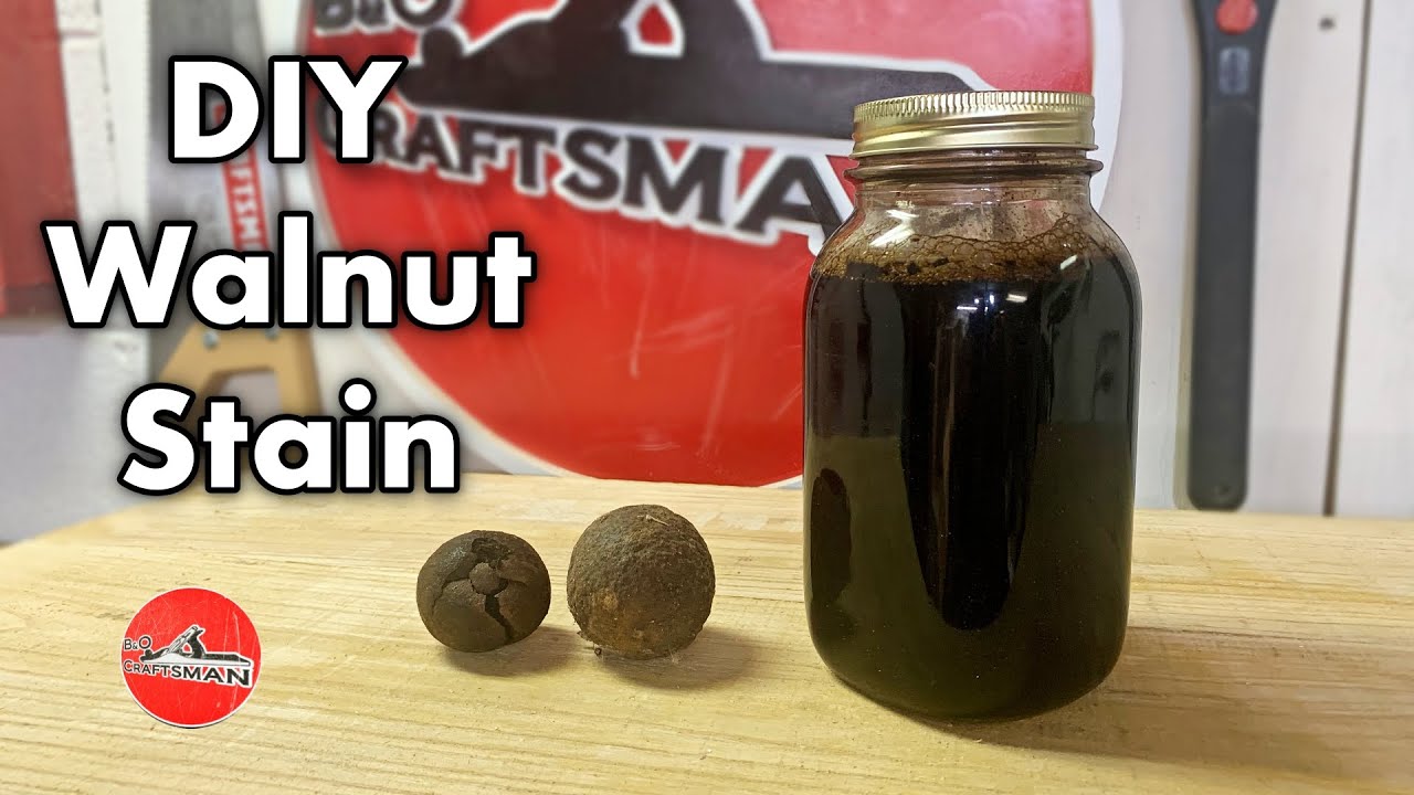 How to make walnut stain