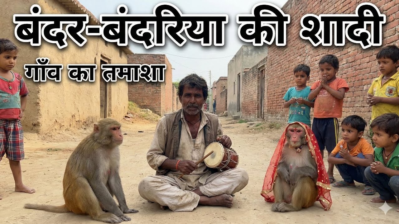बंदर का गुस्सा और देसी मदारी | Real Street Show | india |