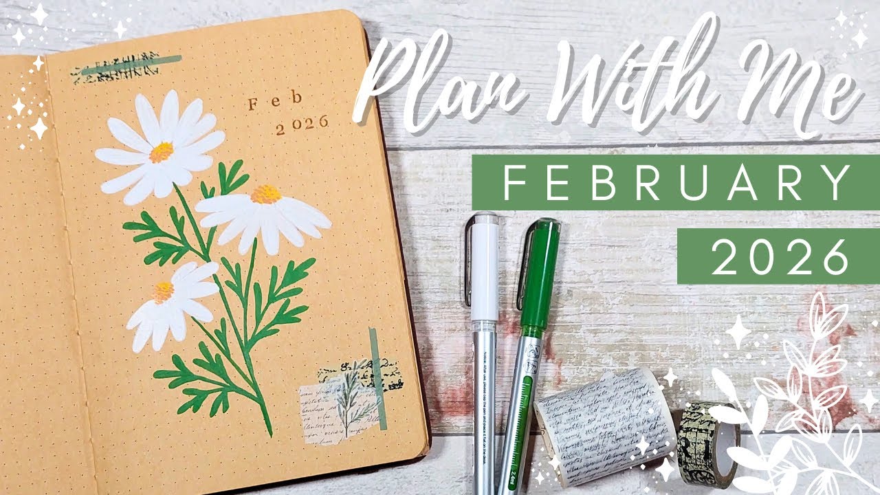 February 2026 Bullet Journal | Plan With Me