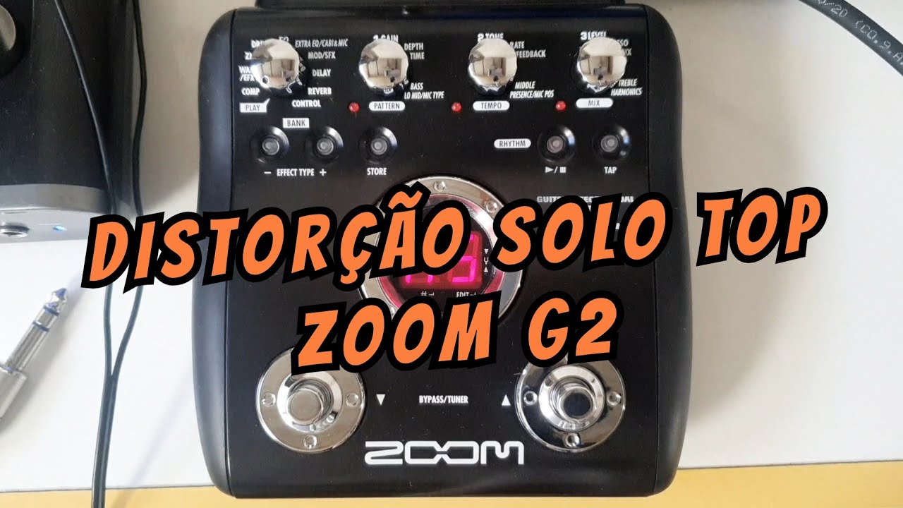 ZOOM G2 - Distorção Solo Patch