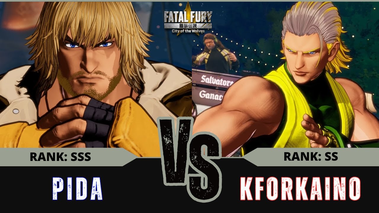 FF:CotW 🐺 PIDA (Ken Masters) vs KFORKAINO (Andy Bogard)⭐Replay Match - FATAL FURY: CotW - 08/25