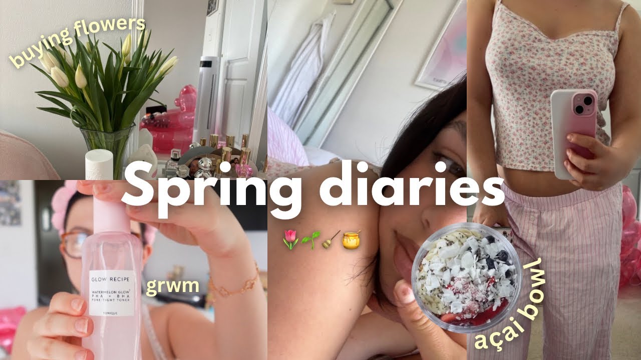 spring diaries 🍯🌷 | day in the life + shopping + grwm