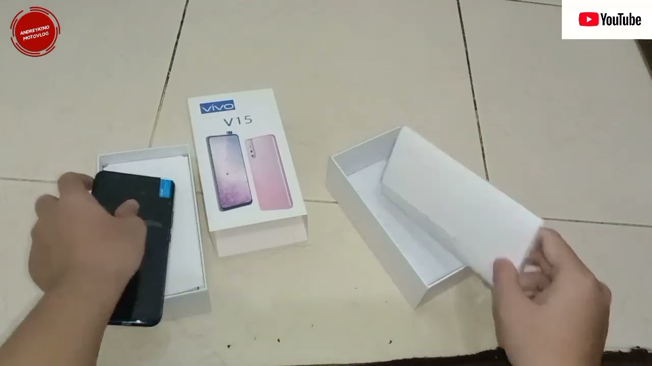 Unboxing hp Vivo V15