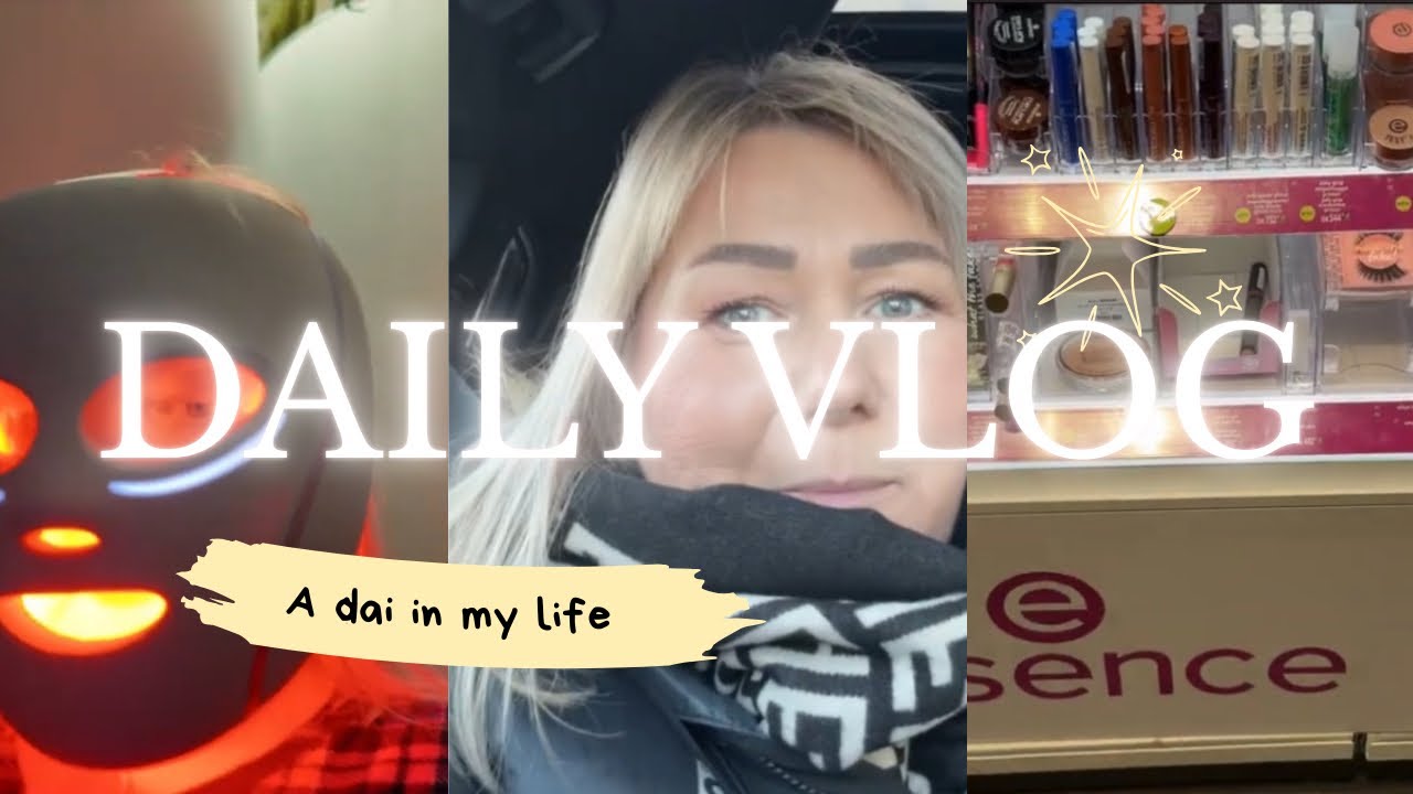 ❤️DAILY VLOG: TEST SHARK LED FACE MASK/NOWOŚCI W SZAFIE ESSENCE/NOWY SEZON SERIALU NA NETFLIX
