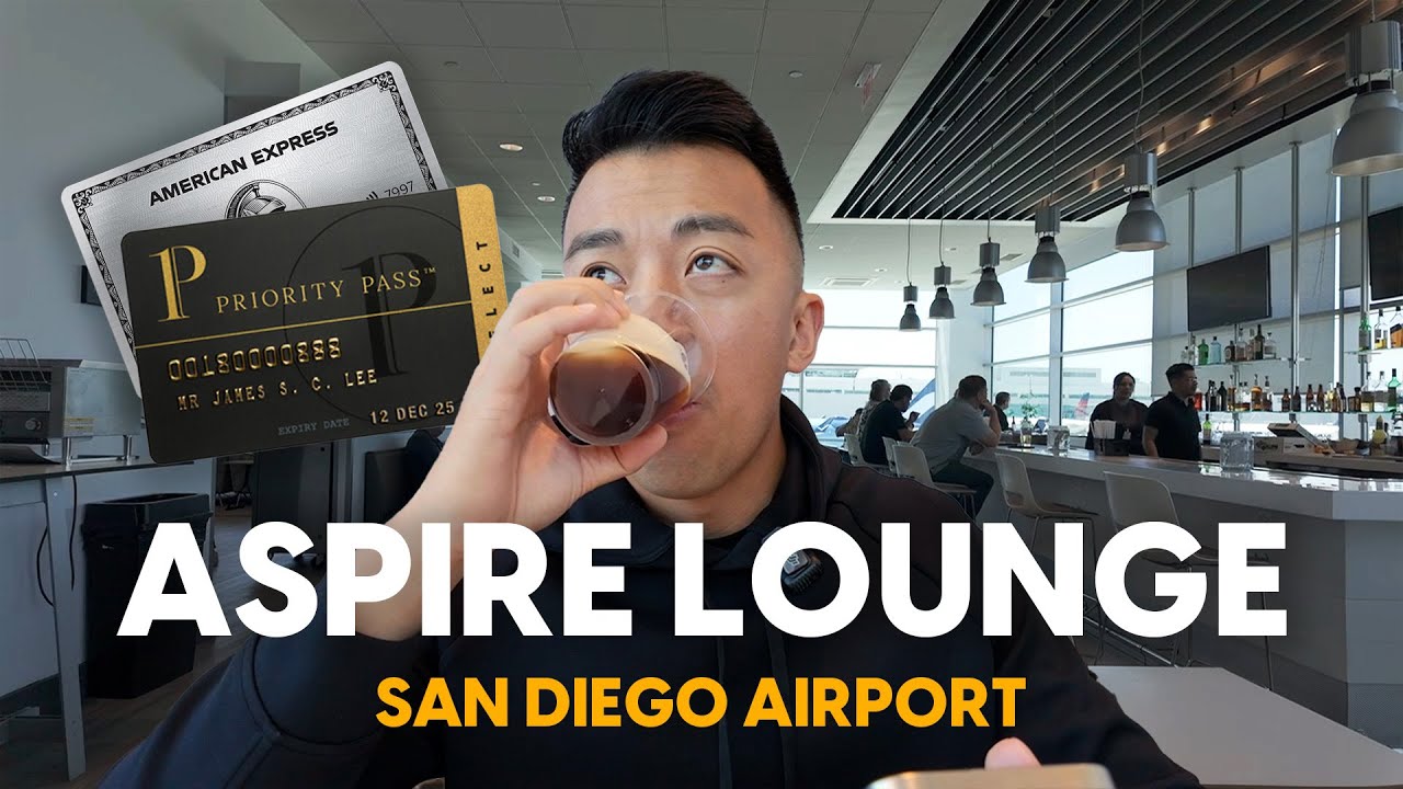 Aspire Lounge Review - San Diego Airport's Priority Pass Lounge