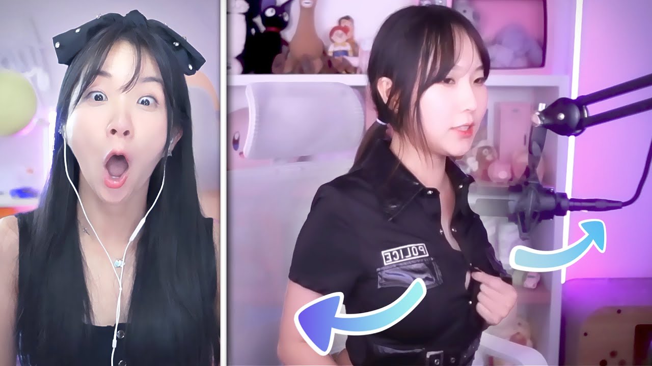 Streamer’s Shirt Bursts Open on LIVE!!