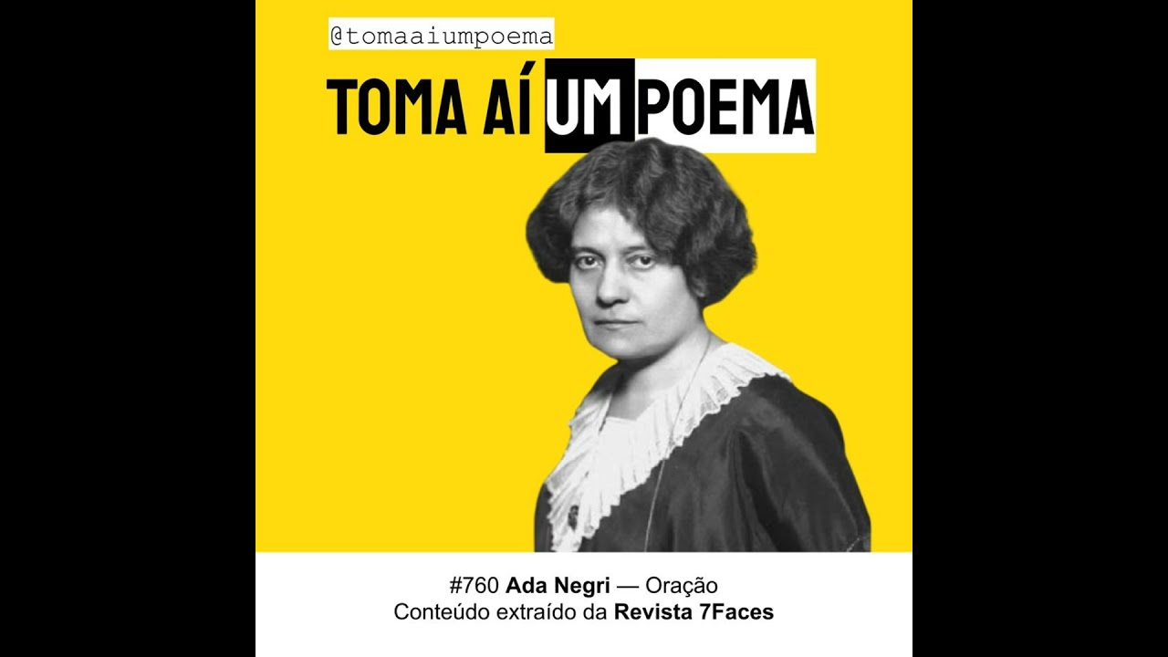 760 | Ada Negri — Oração | Poesia Italiana