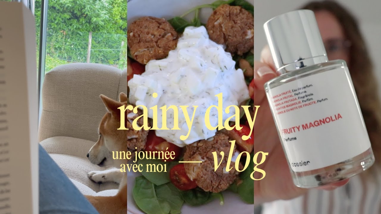 VLOG 🌧️ sport, un peu de lecture, cuisine… et une montagne de rangement !