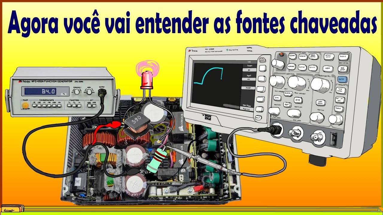 Veja a forma definitiva como visualizar a energia no indutor a essência das fontes chaveadas