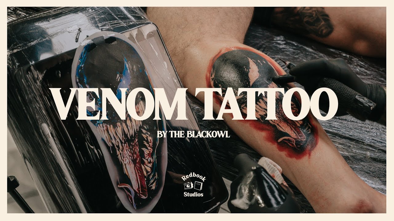 VENOM TATTOO -  REDBOOK STUDIOS (@theblackowl)