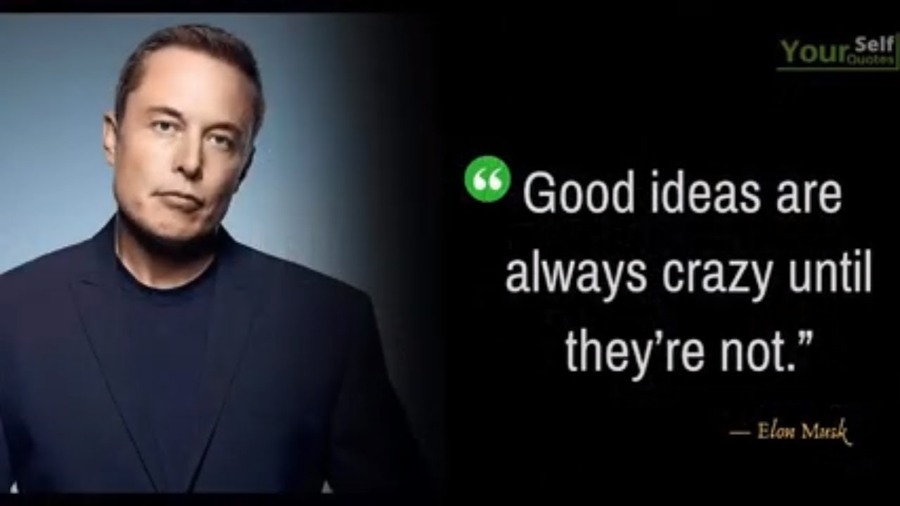 Elon Musk Best Motivational Quotes | Elon Musk - The Martian