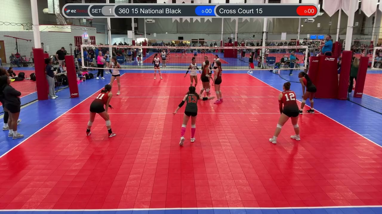 Valentines Classic: 360 15 National Black vs Cross Court 15