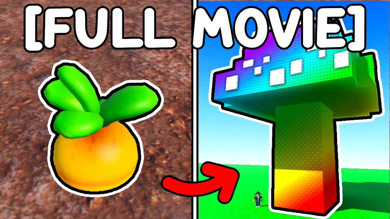 I Spent 200 Days In Grow a Garden [FULL MOVIE]