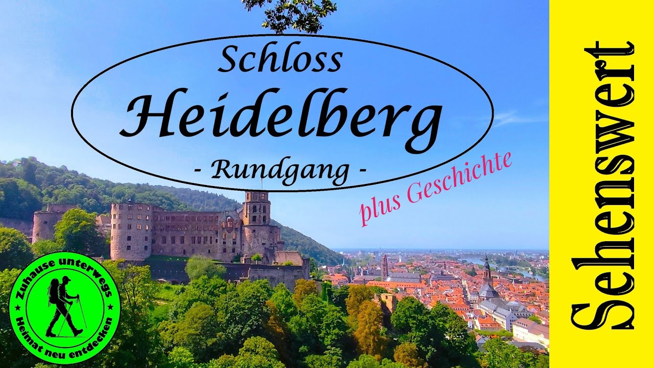 Das Heidelberger Schloss. Eines der größten, schönsten und bekanntesten Schlösser Deutschlands.