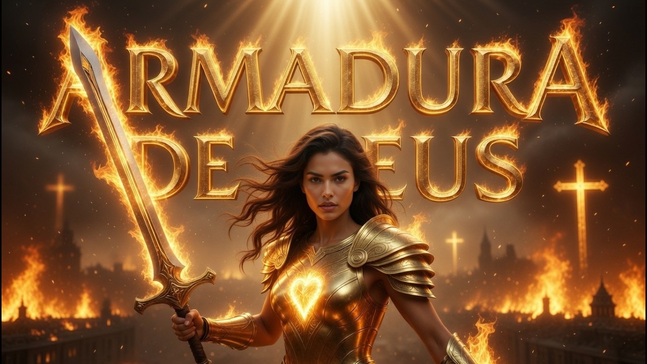 IMPOSSÍVEL O INIMIGO NÃO FUGIR! Música Vista A Armadura de Deus (Efésios 6) ⚔️🔥🛡️