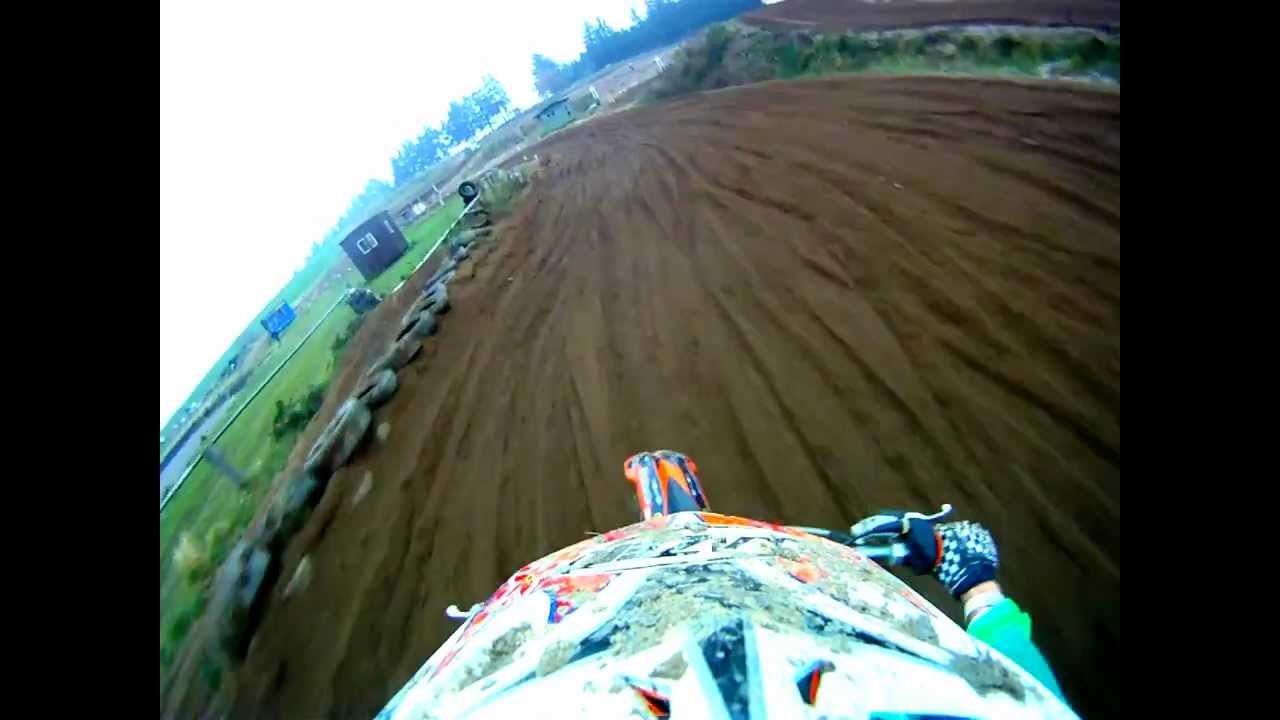 GoPro Motocross Skovby Banen First Ride KTM SX 250 2 Stroke 29.10.2011