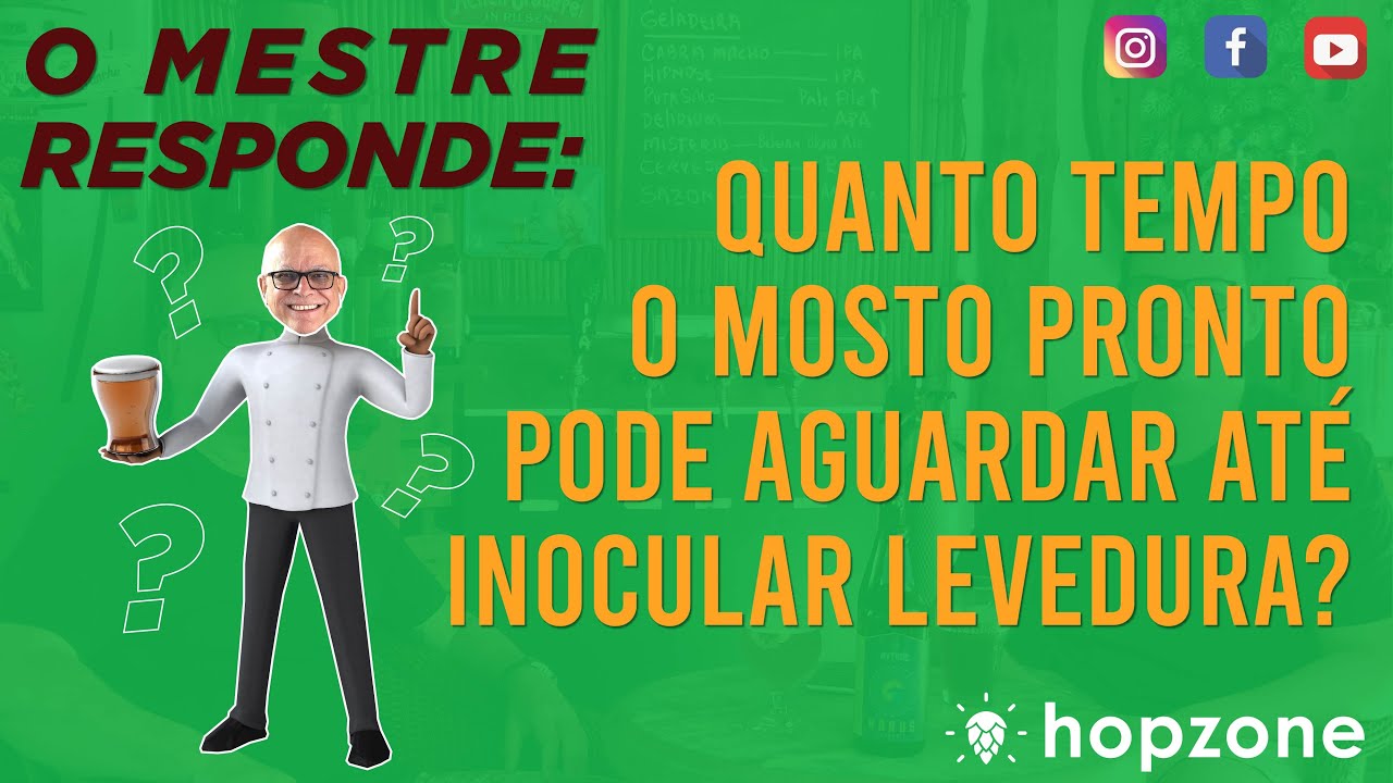 QUANTO TEMPO O MOSTO PRONTO PODE AGUARDAR ATÉ INOCULAR A LEVEUDRA? | EDSON PERRONE