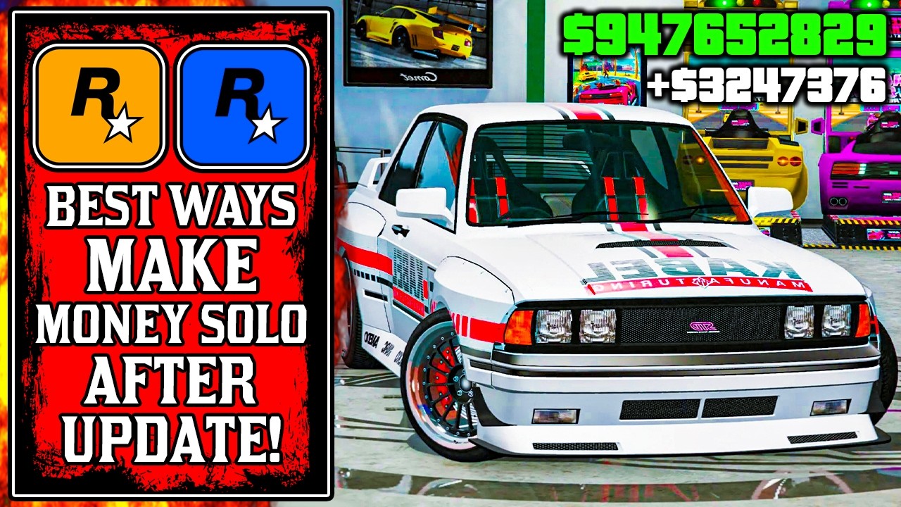 SO MUCH MONEY! The BEST WAYS To Make Millions SOLO After UPDATE in GTA Online! (GTA5 Fast Money)
