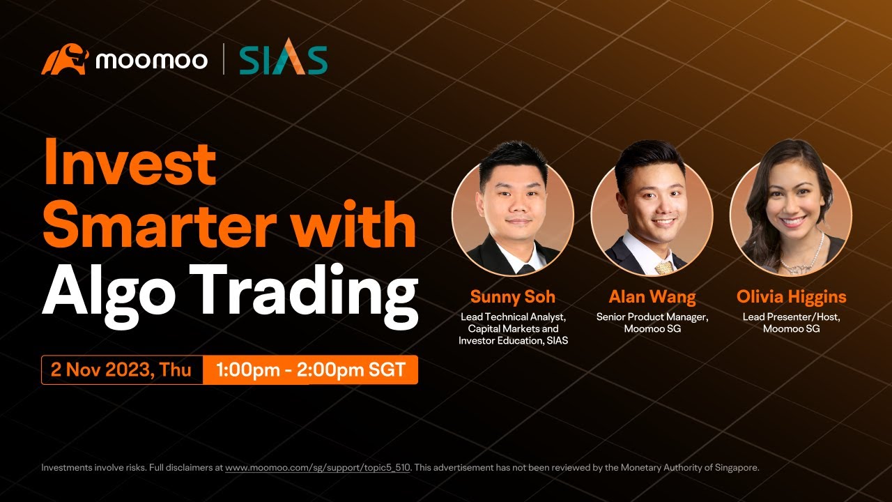 [You're INVITED] #InvestSmarter with #AlgoTrading #moomootv #live #moomoo #sg