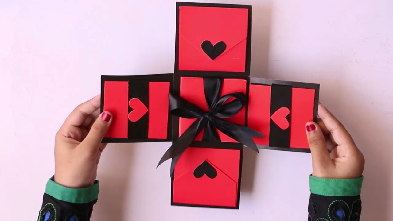 💖 Surprise with a SECRET MESSAGE Valentine's Day Card 💖! Cute Gift Idea!