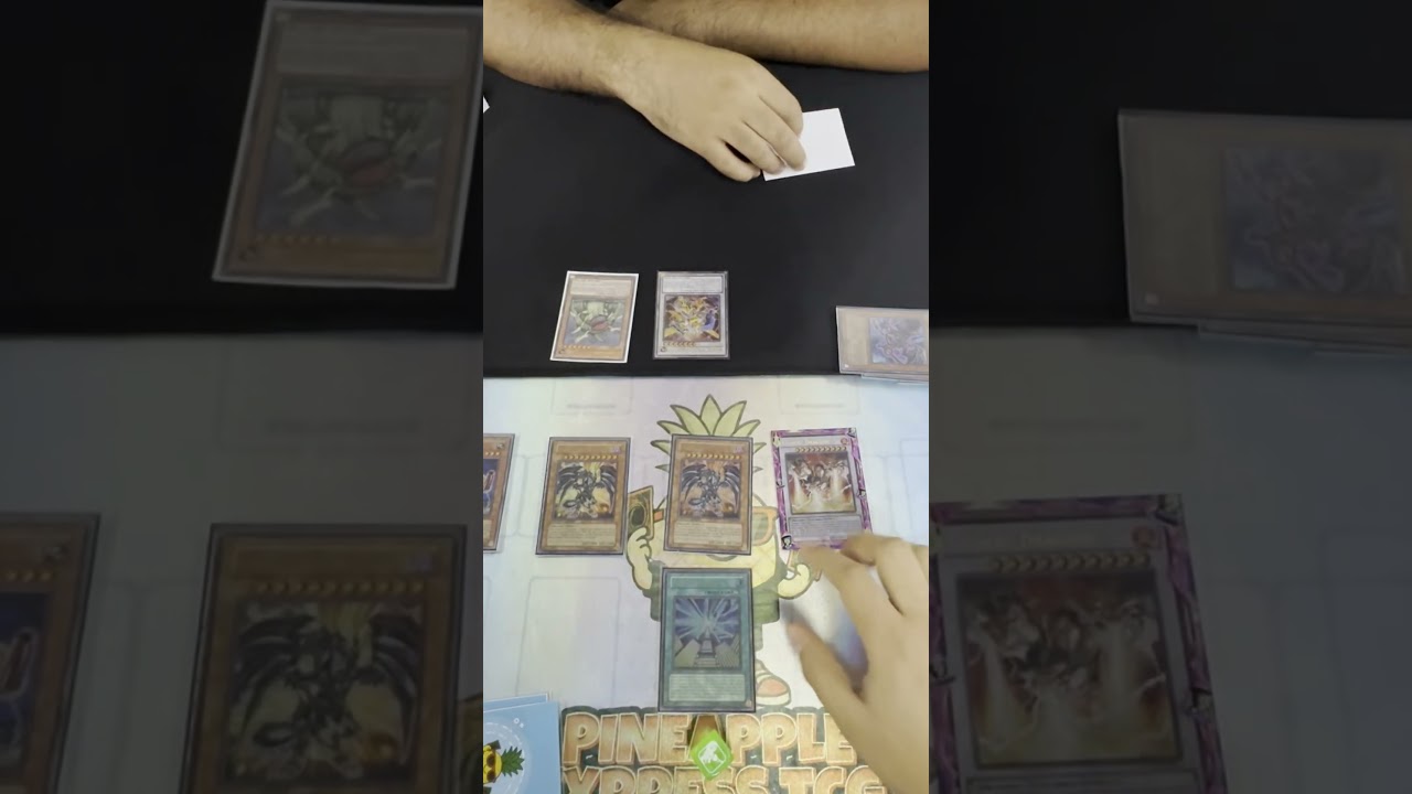 Summoning the Trident Dragion in Edison #yugioh #edisonformat