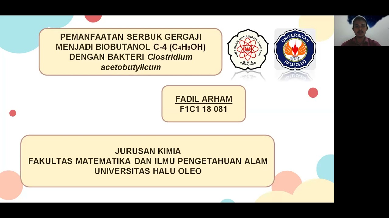 FEMANFAATAN SERBUK GERGAJI MENJADI BIOBUTANOL C-4(C4H9OH) DENGAN BAKTERI Clostridium acetobutylicum