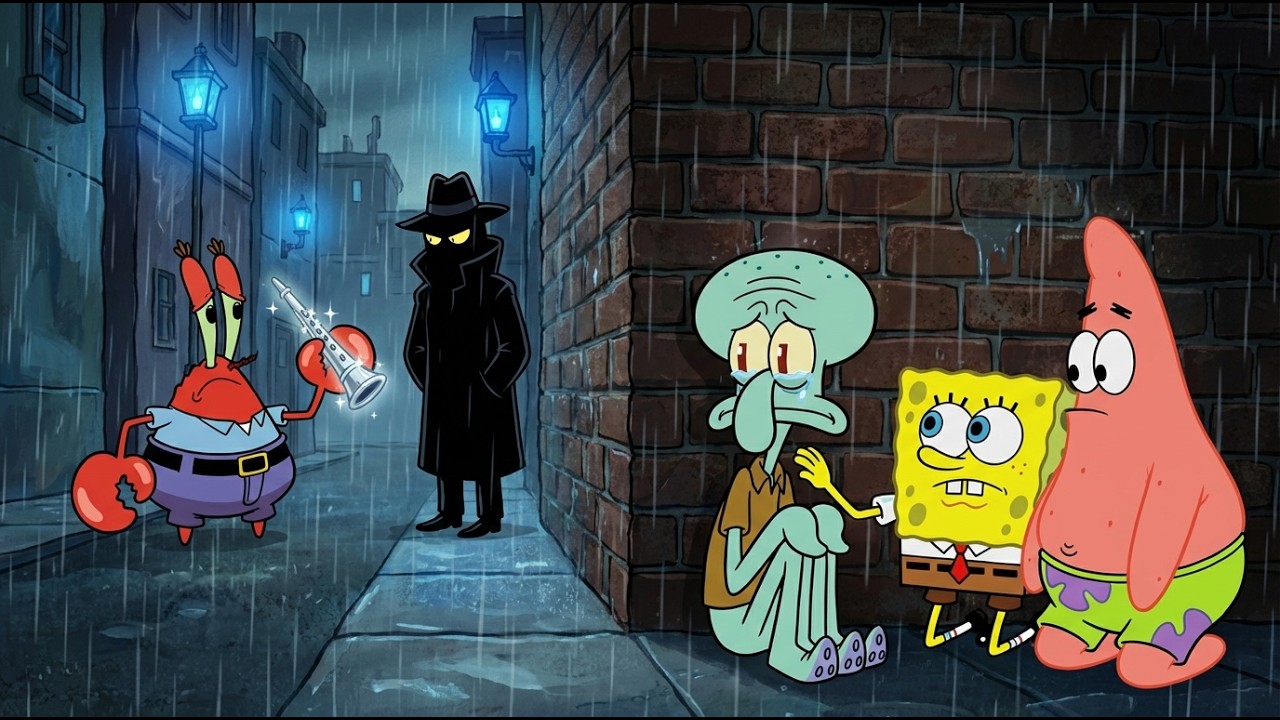 SpongeBob Animation: Mr  Krabs’ Greed Sparks a Betrayal… Squidward Is Left Heartbroken 💔| Fanmade