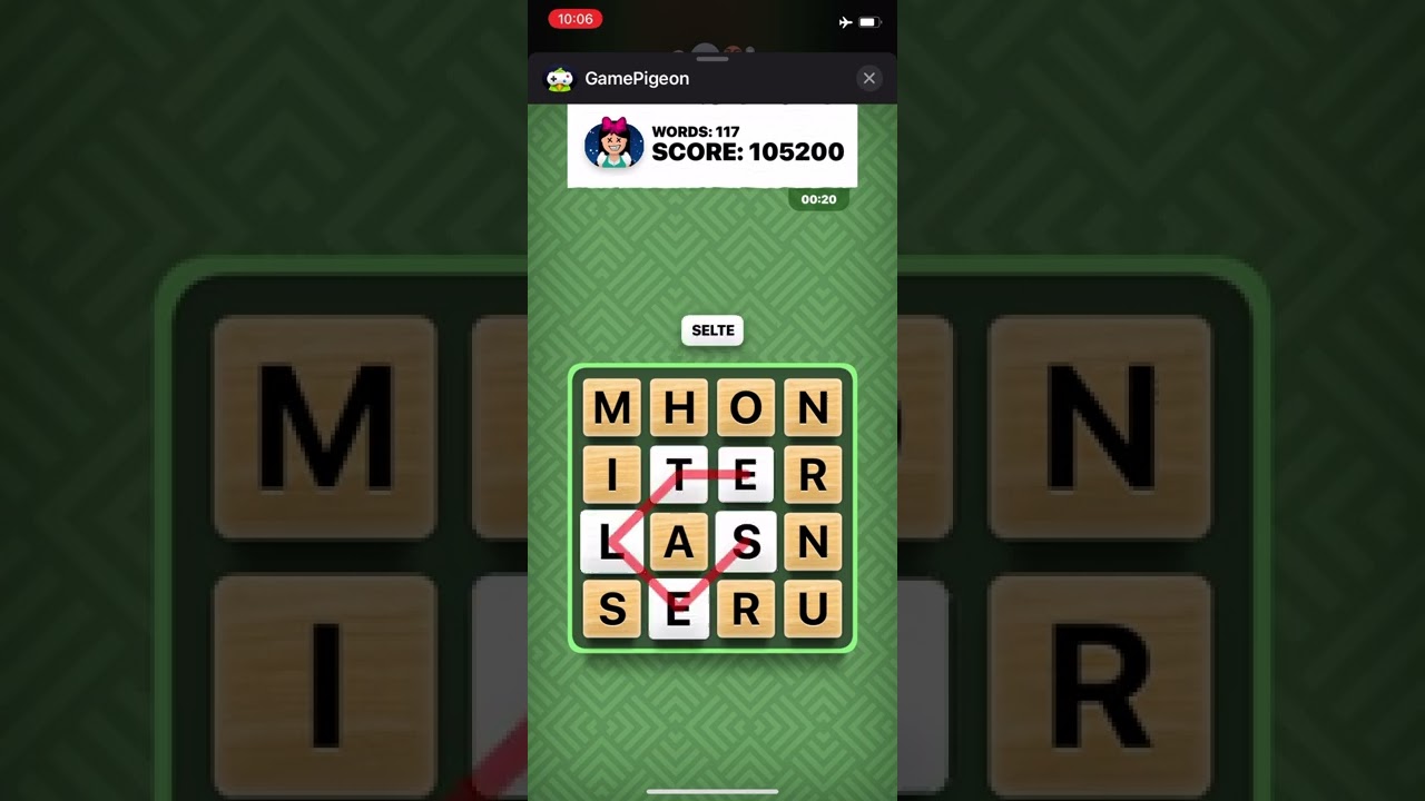 GAMEPIGEON WORLD RECORD: 130.6k in 4x4 word hunt!
