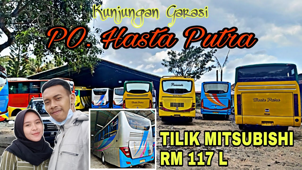 Tilik Mitsubishi RM 117 L ❗| Kunjungan Garasi PO HASTA PUTRA