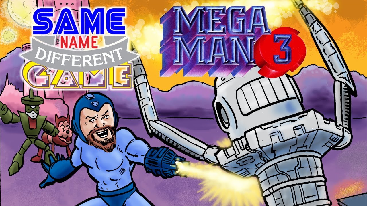 Same Name, Different Game: Mega Man 3 (NES vs. GB vs. Genesis vs. DOS)