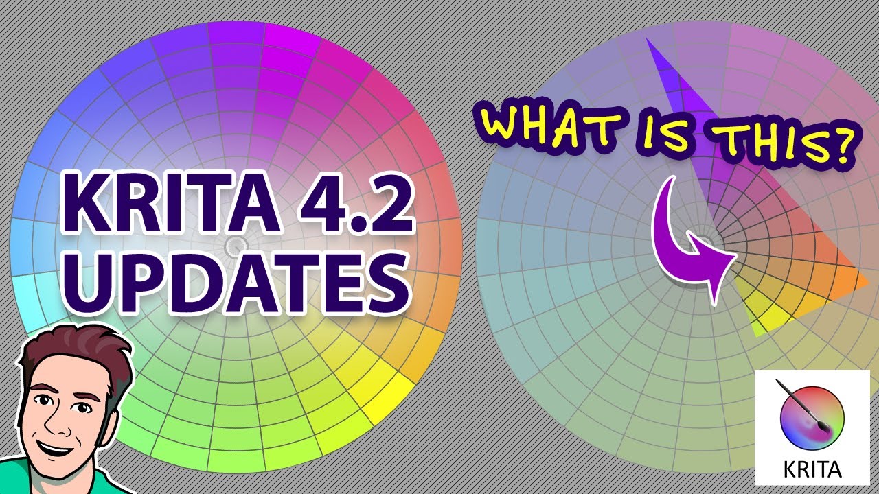KRITA 4.2 Update - Color Gamut Masking & More