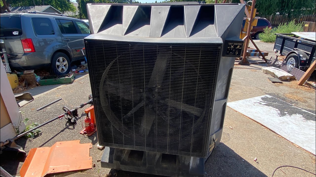 Working on my portacool evaporative fan