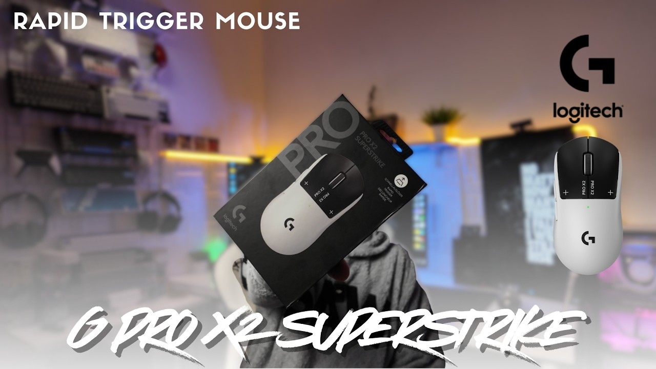 TÜRKİYE'DEKİ İLK İNCELEME! Logitech G Pro X2 Superstrike-Rapid Trigger'lı Mouse #mouse @LogitechG