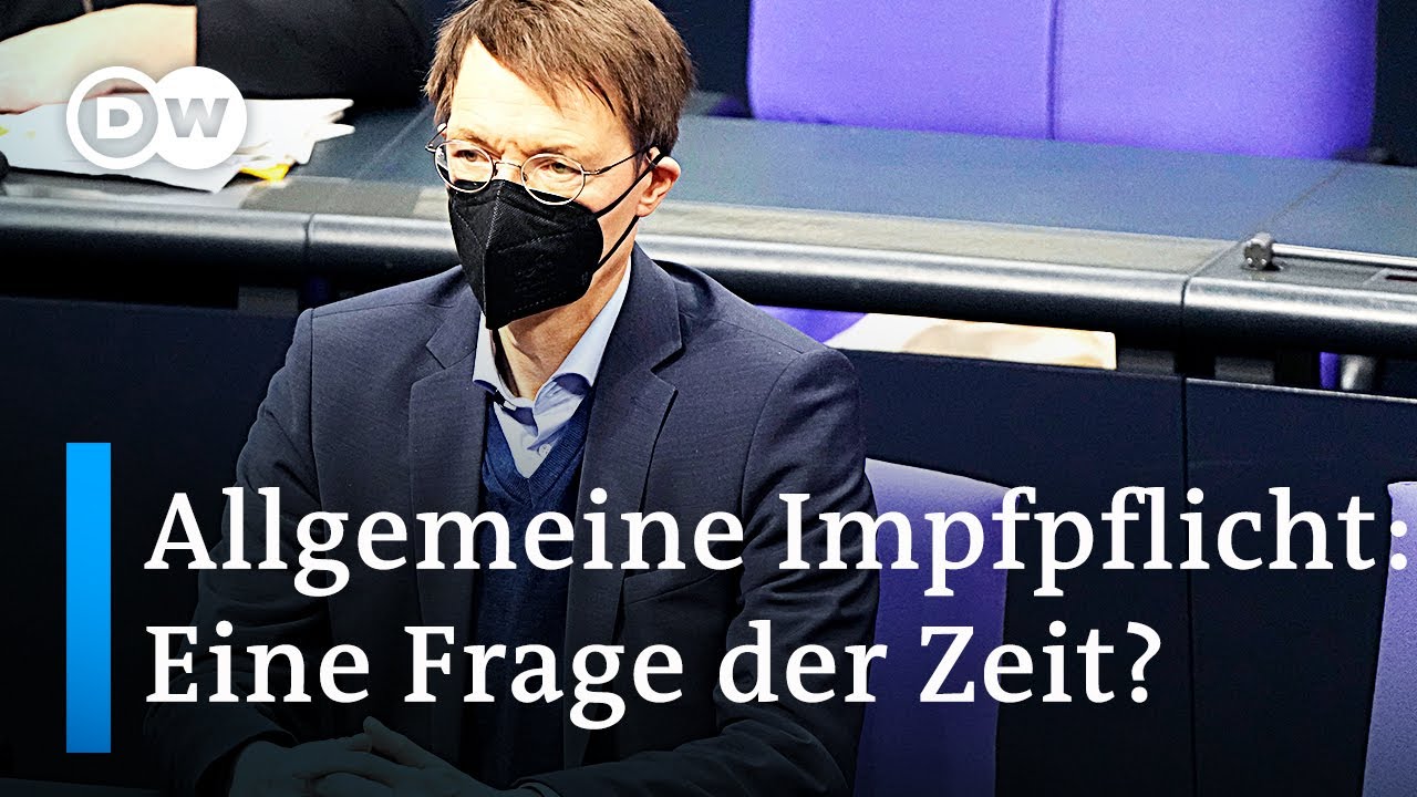 Einrichtungsbezogene Impfpflicht kommt, bald auch allgemeine? | DW Nachrichten