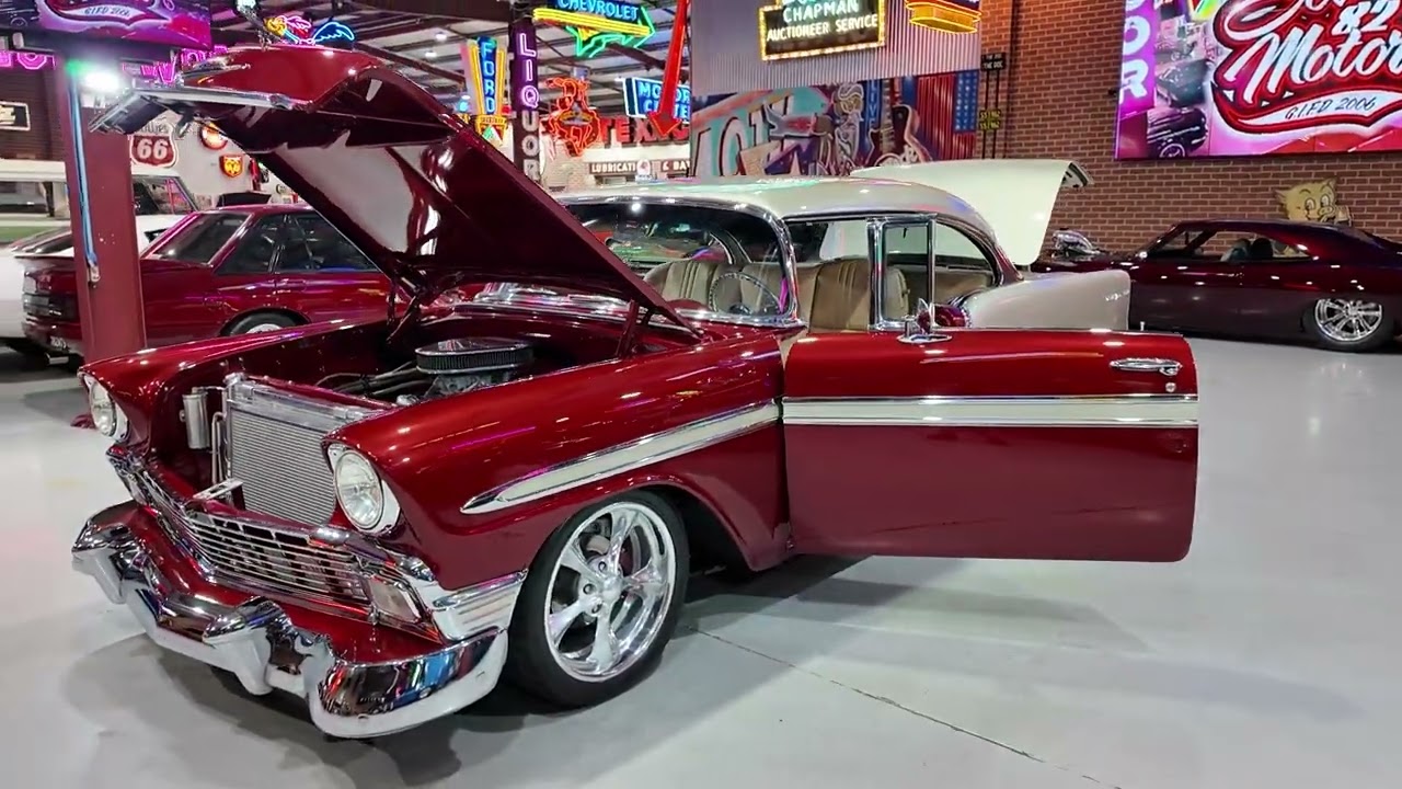 SEVEN82MOTORS ПРОДАН! Аукцион 7 декабря - Кастомное спортивное купе Chevy Bel Air 1956 года.