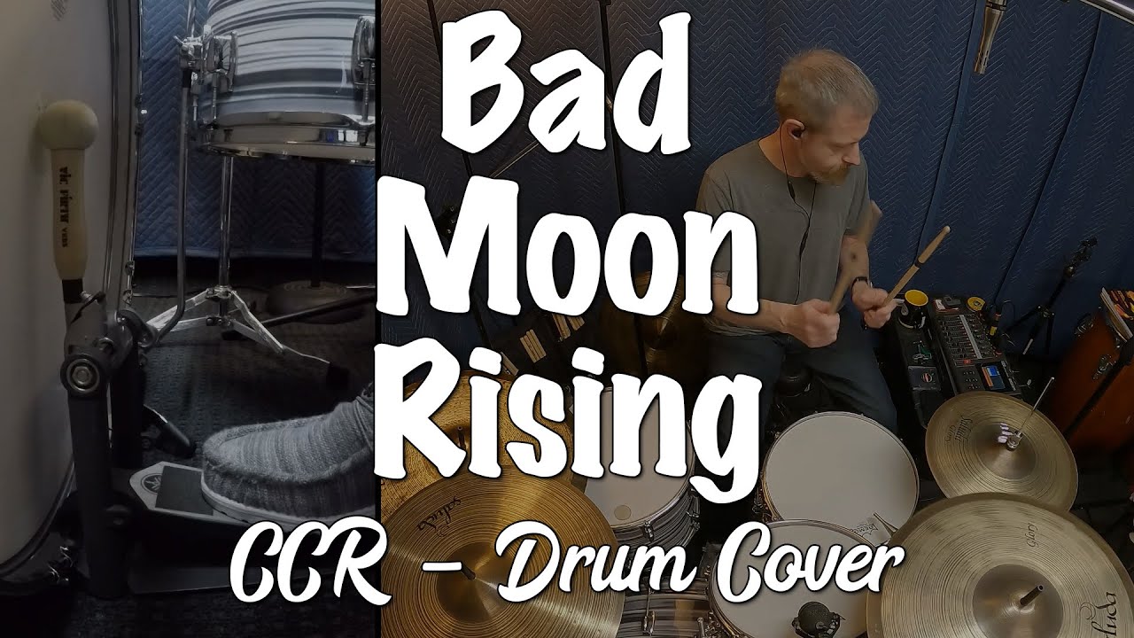 Creedence Clearwater Revival - Bad Moon Rising Accurate Drum Cover