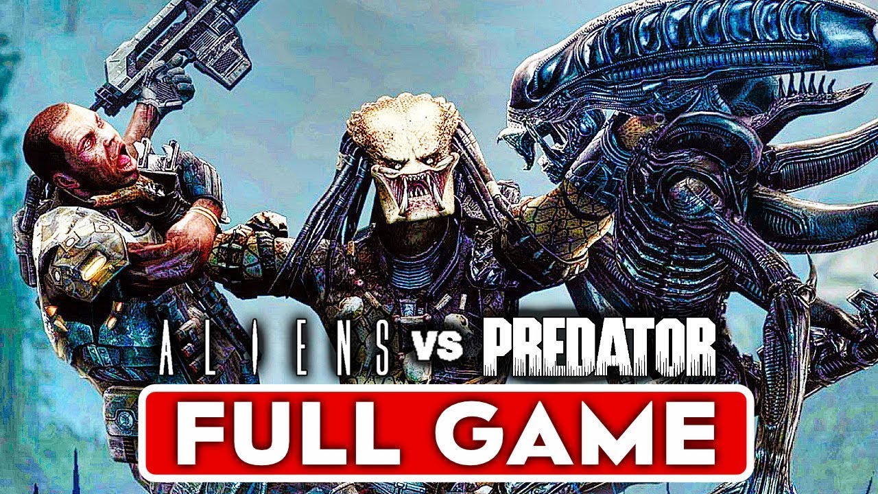 ALIENS VS PREDATOR Campaign Gameplay Walkthrough Part 1 FULL GAME [1080p HD PC] - No Commentary
