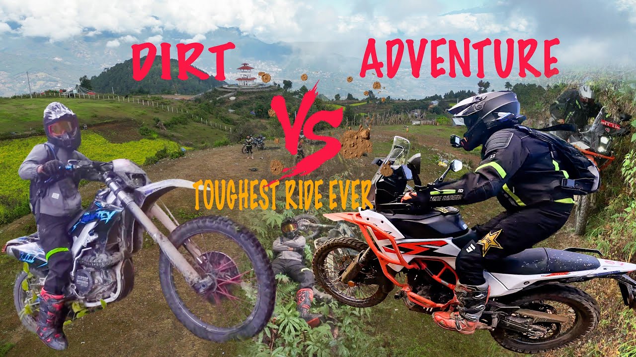 DIRT VS ADVENTURE .MY NEW BIKE ? ENDURO RIDE FT . @TwinsRider_Vlog  #ktmadventure390 #crossfire