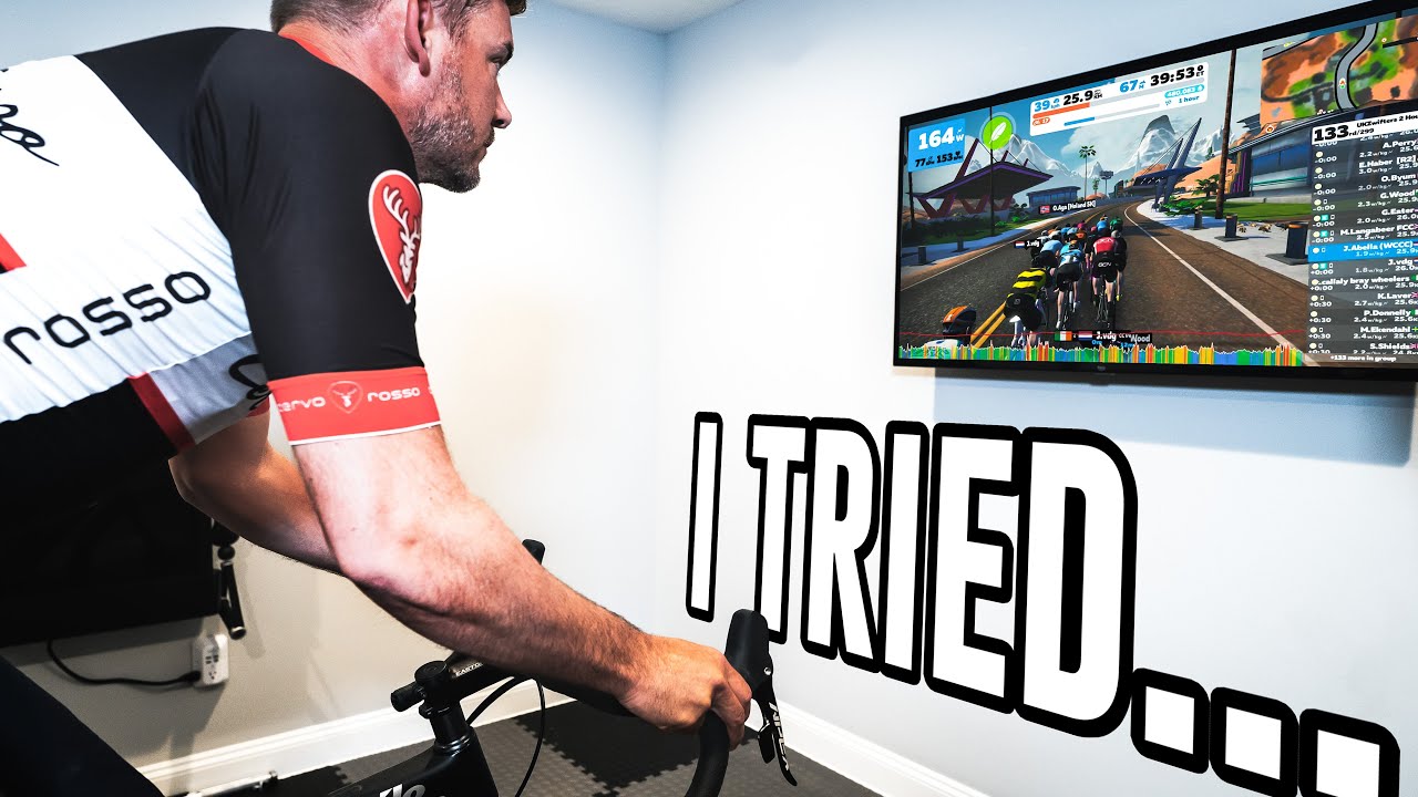 Я ОЧЕНЬ СТАРАЛАСЬ поставить лайк — обзор Zwift и Wahoo KICKR Core