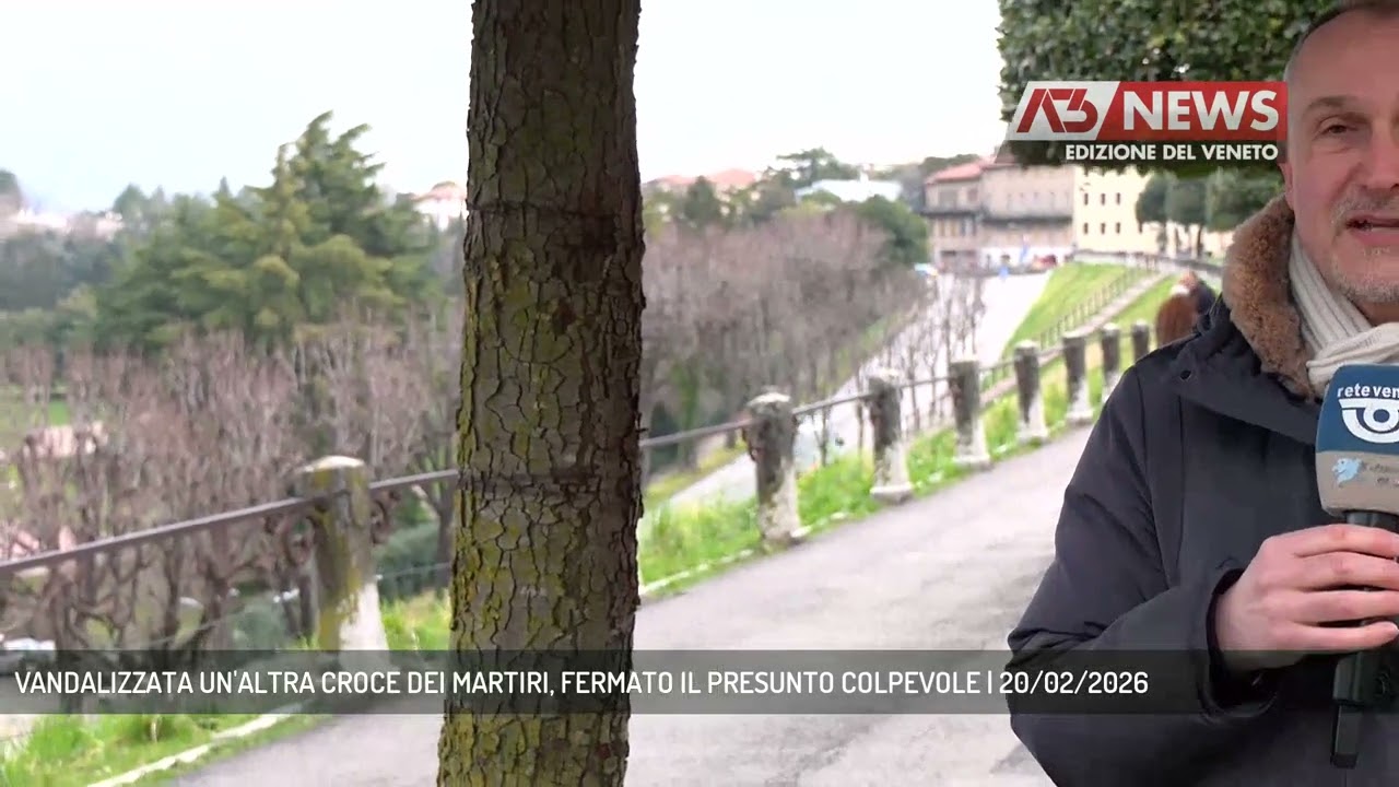 VANDALIZZATA UN'ALTRA CROCE DEI MARTIRI, FERMATO IL PRESUNTO COLPEVOLE | 20/02/2026