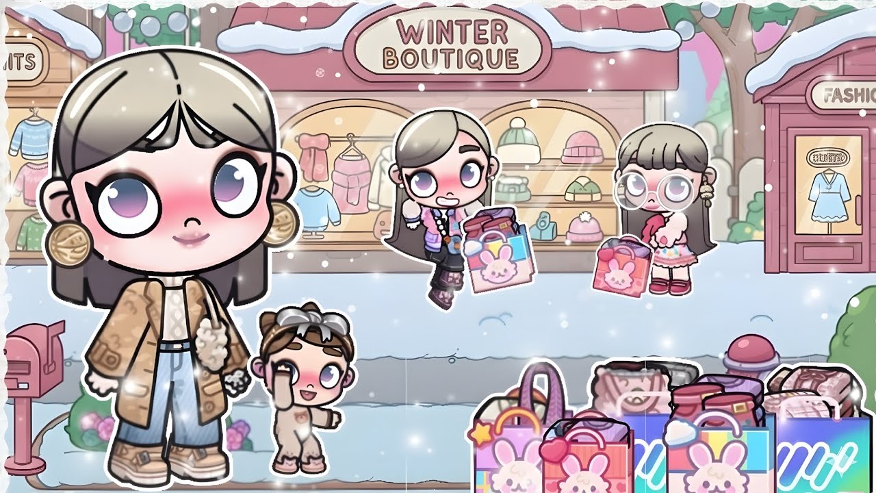 روتين+مشتريات الشتاء لبناتي⛄️🛍حصل مصيبة لبتول🤯افاتار ورلد_avatar world