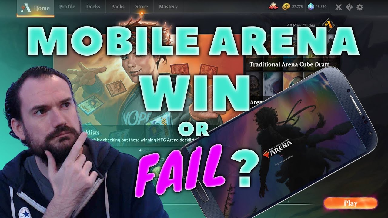 Magic: the Gathering Arena Mobile UI Review - Is it any good?