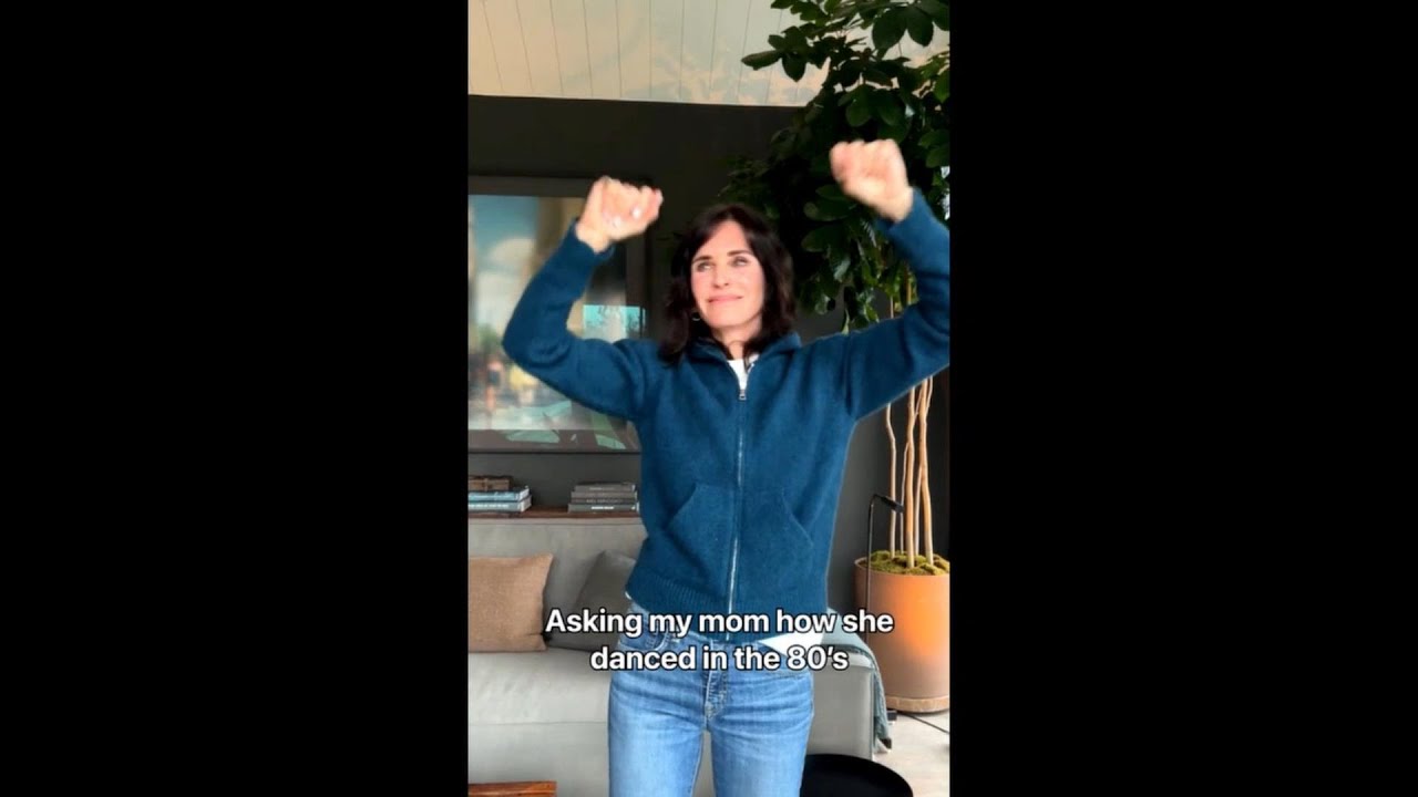 How My Mom Danced in the 80s  (Courteney Cox)